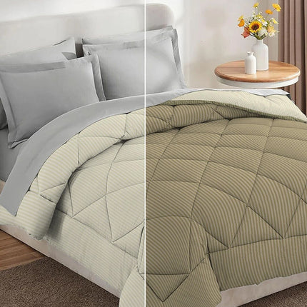 Solid Stripe Comforter