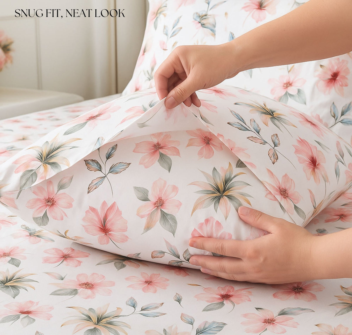 Urban Flat Bedsheets Soft Pink