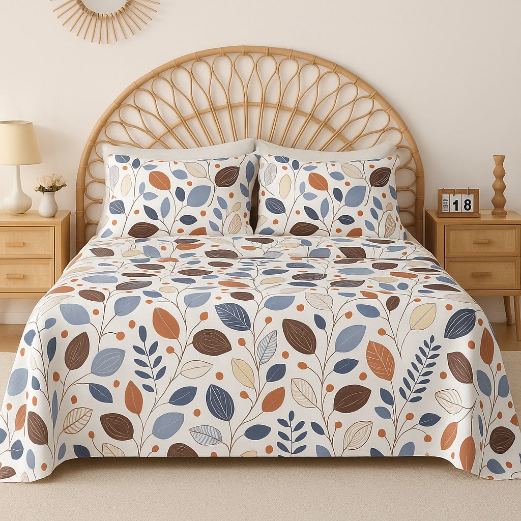 Urban Flat Bedsheets White Cream
