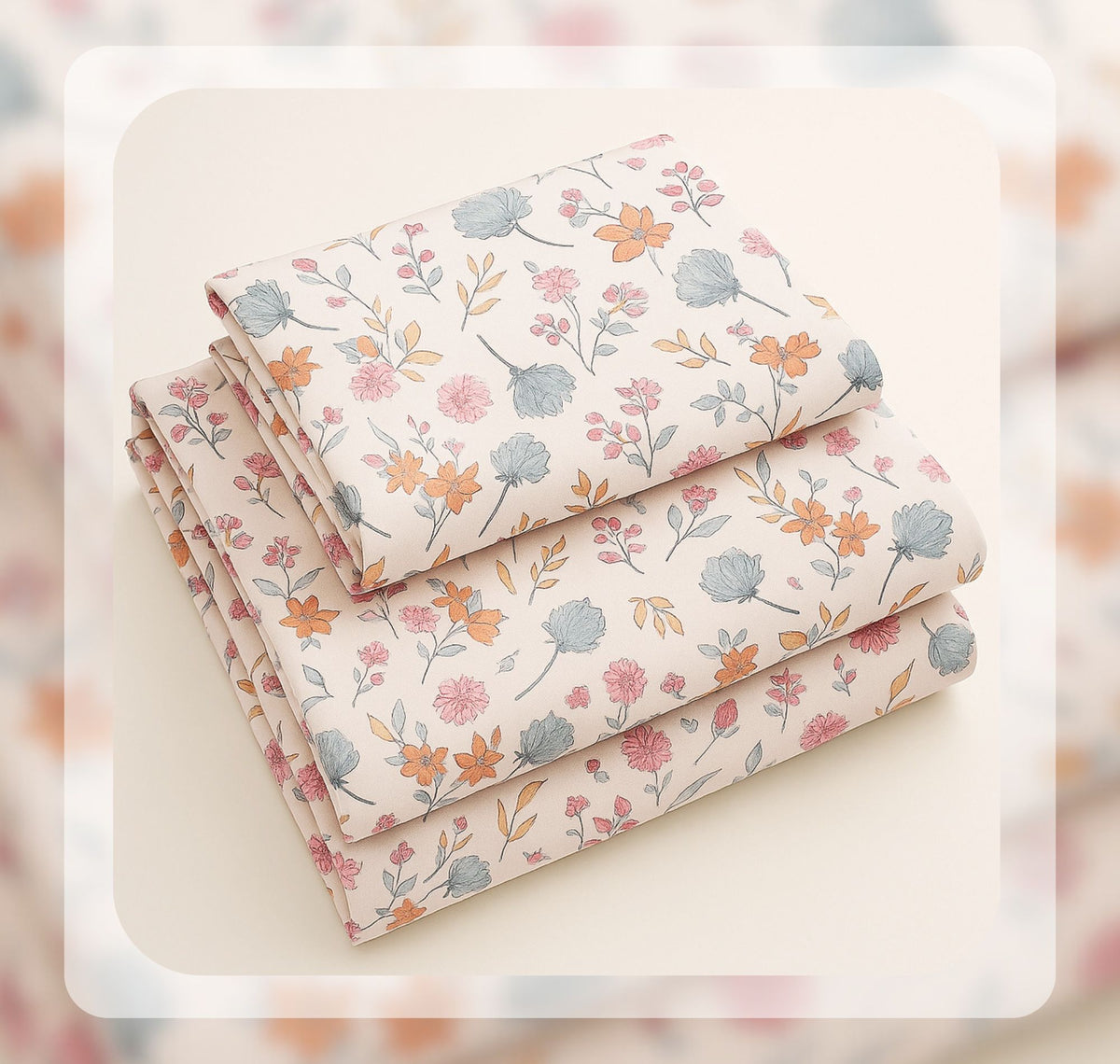 Urban Flat Bedsheets Light Peach