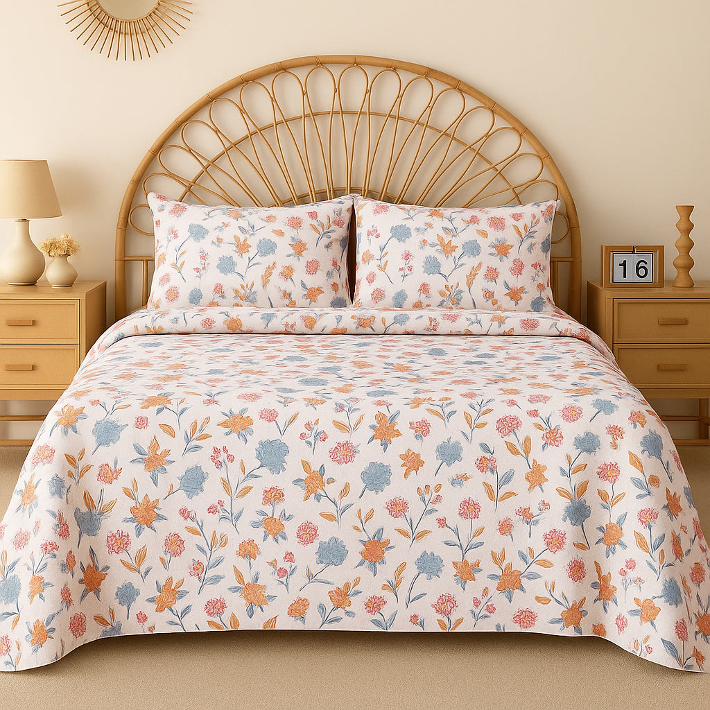 Urban Flat Bedsheets Light Peach