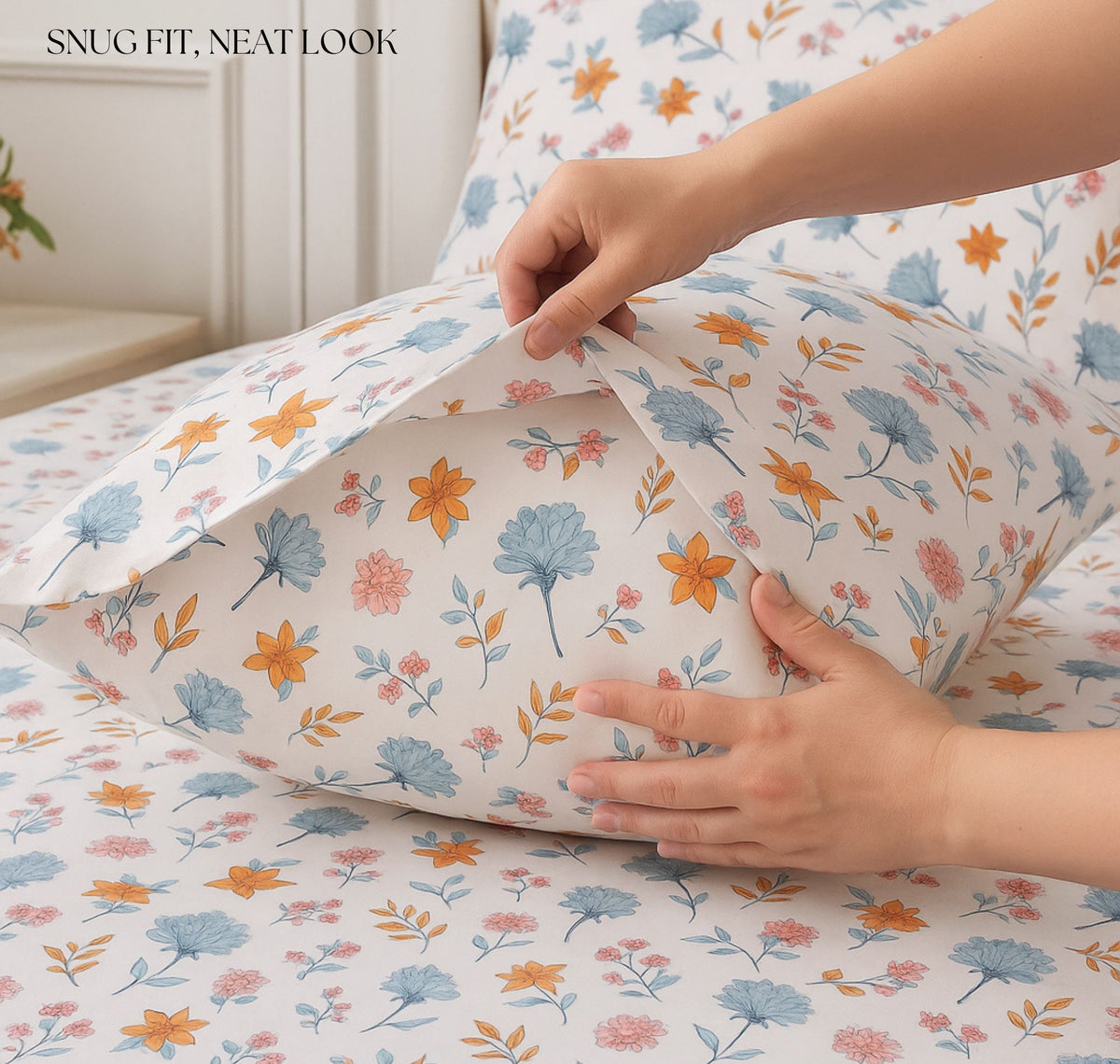 Urban Flat Bedsheets Light Peach
