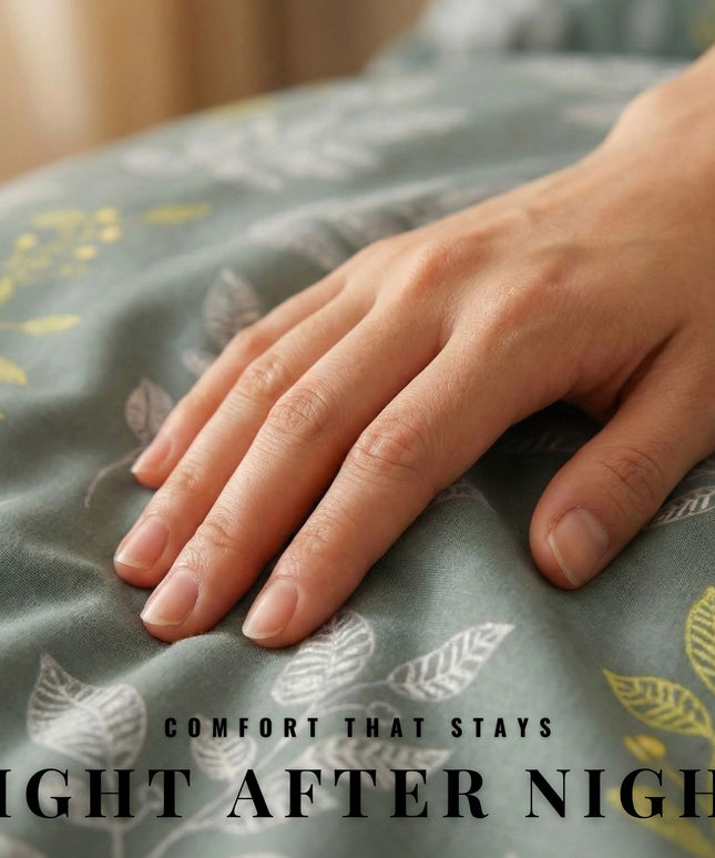 Urban Flat Bedsheets Green