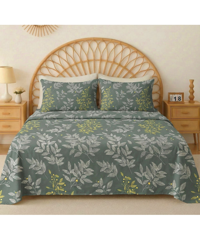 Urban Flat Bedsheets Green