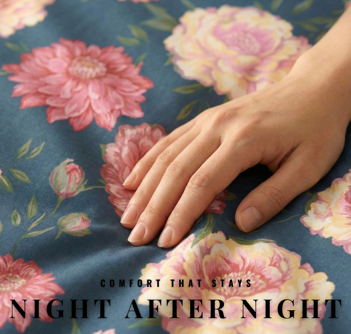 Urban Flat Bedsheets Blue Pink