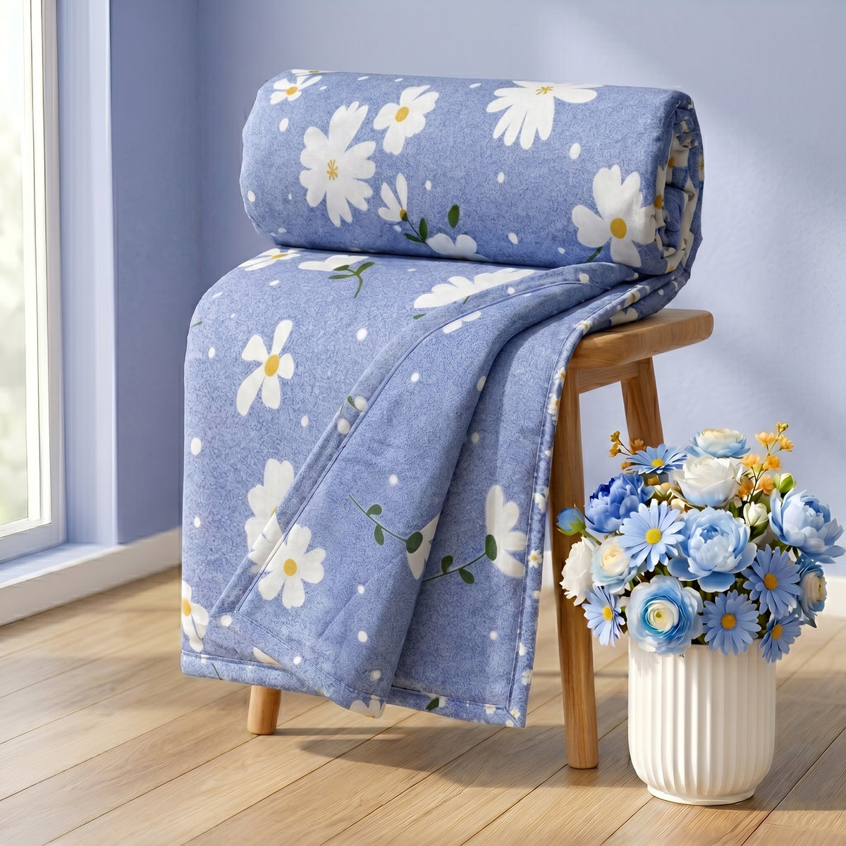 Aura Reversible Dohar Sky Blue