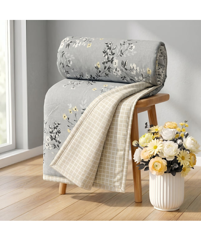 Aura Reversible Dohar Light Grey
