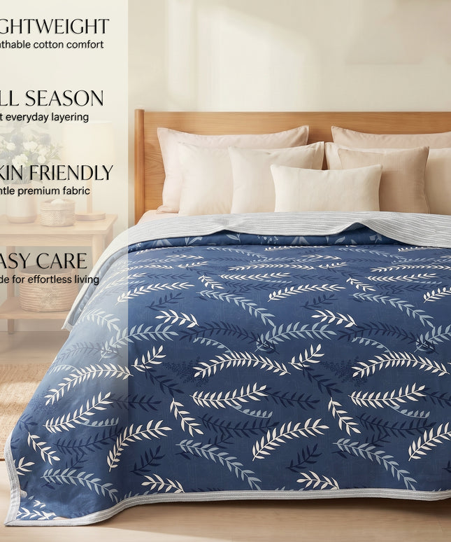 Aura Reversible Dohar Dark Blue