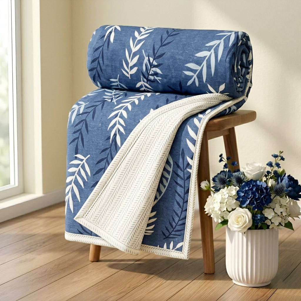 Aura Reversible Dohar Dark Blue