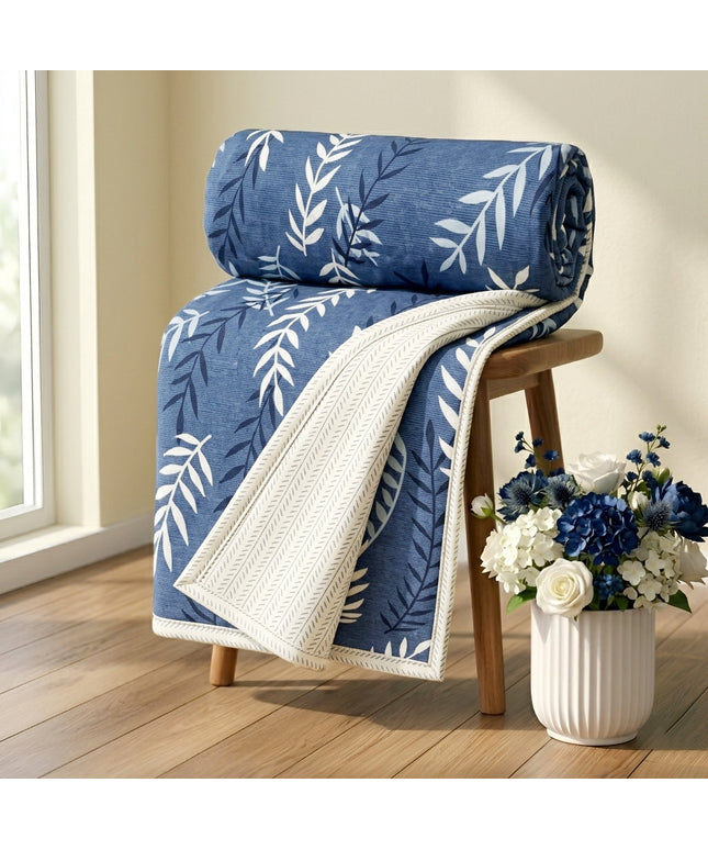 Aura Reversible Dohar Dark Blue