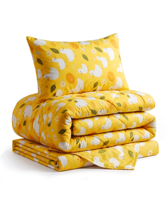 Kidzzy 3Pcs Bedding Set Mustard Yellow