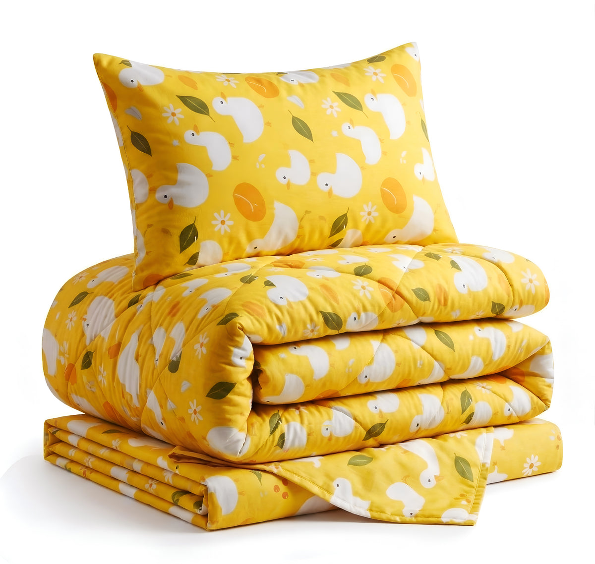 Kidzzy 3Pcs Bedding Set Mustard Yellow