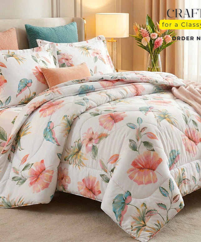Pearl 4Pcs Bedding Set Ivory White