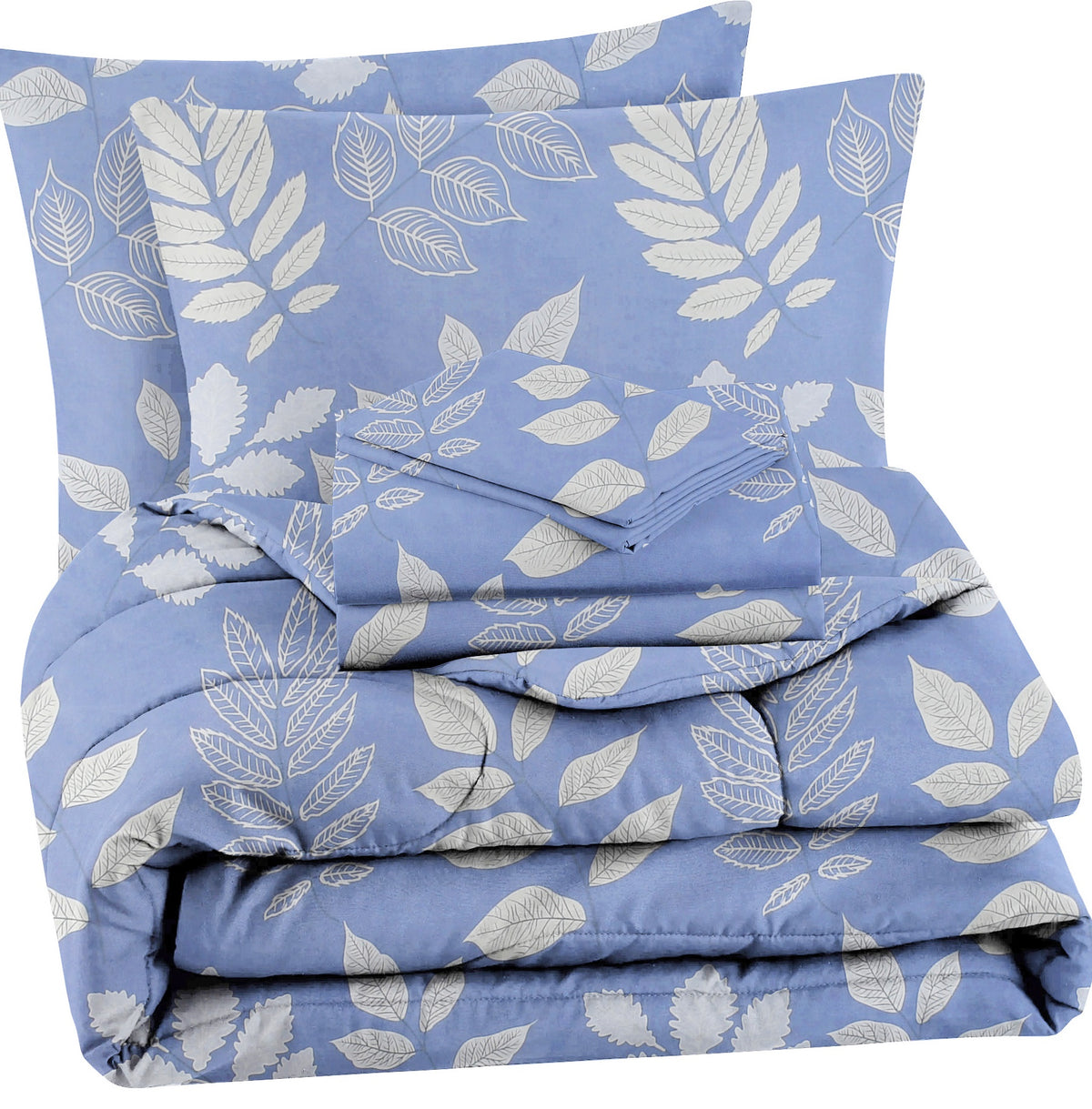 Prime 4Pcs Bedding Set Powder Blue