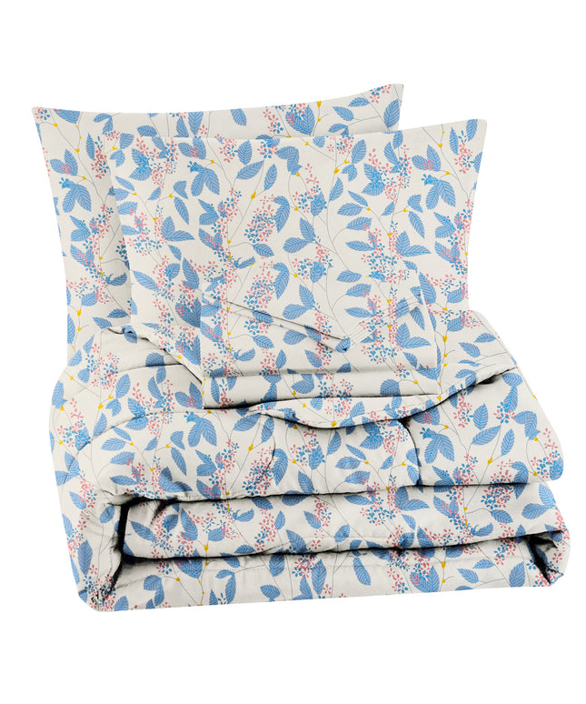 Prime 4Pcs Bedding Set Sky Blue