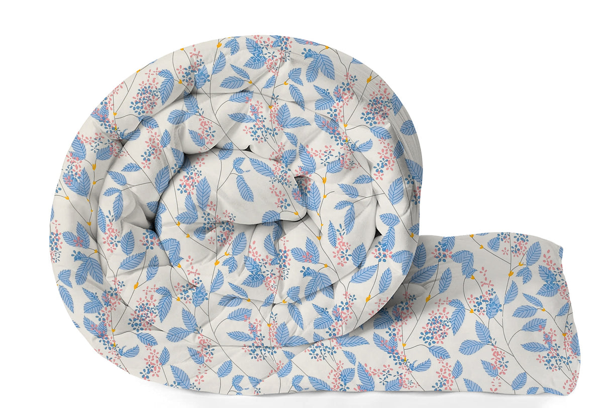 Prime 4Pcs Bedding Set Sky Blue