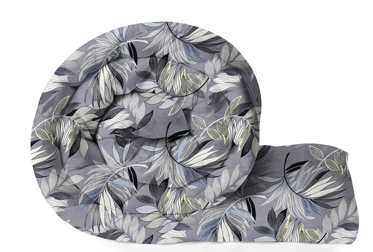 Prime 4Pcs Bedding Set Ash Grey