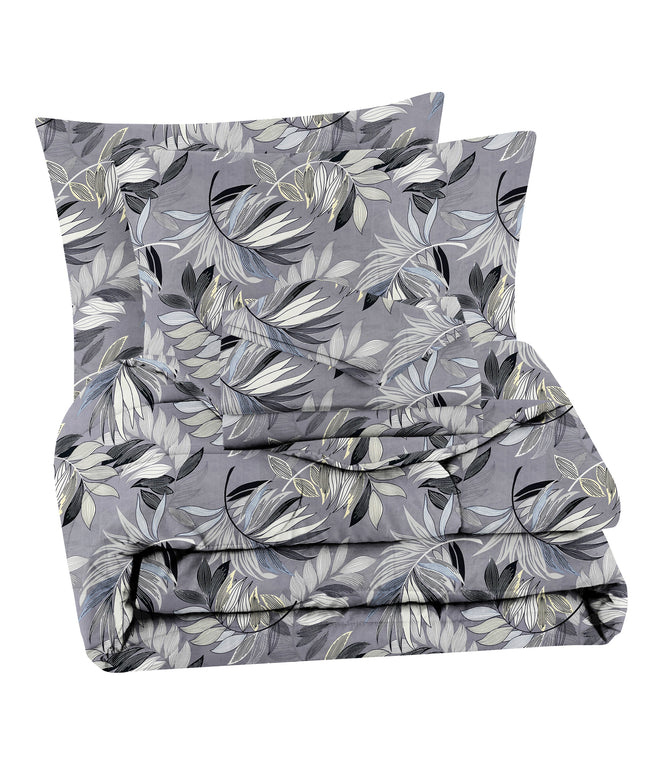 Prime 4Pcs Bedding Set Ash Grey