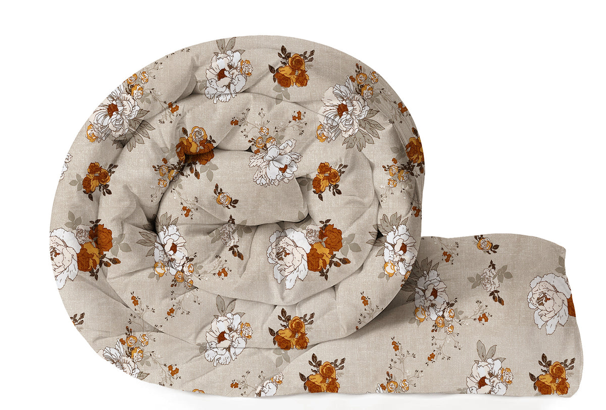Prime 4Pcs Bedding Set Ivory Beige