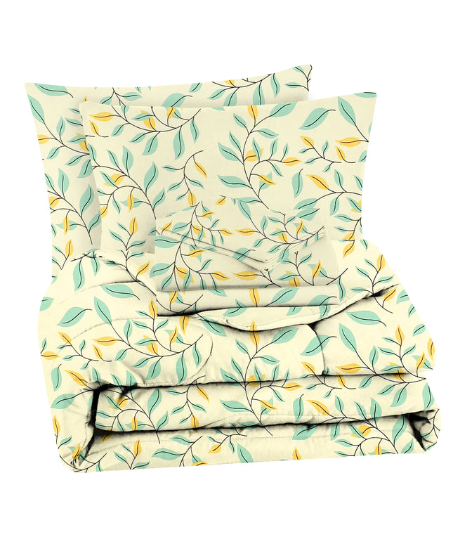 Valencia 4Pcs Bedding Set Pastel Mint