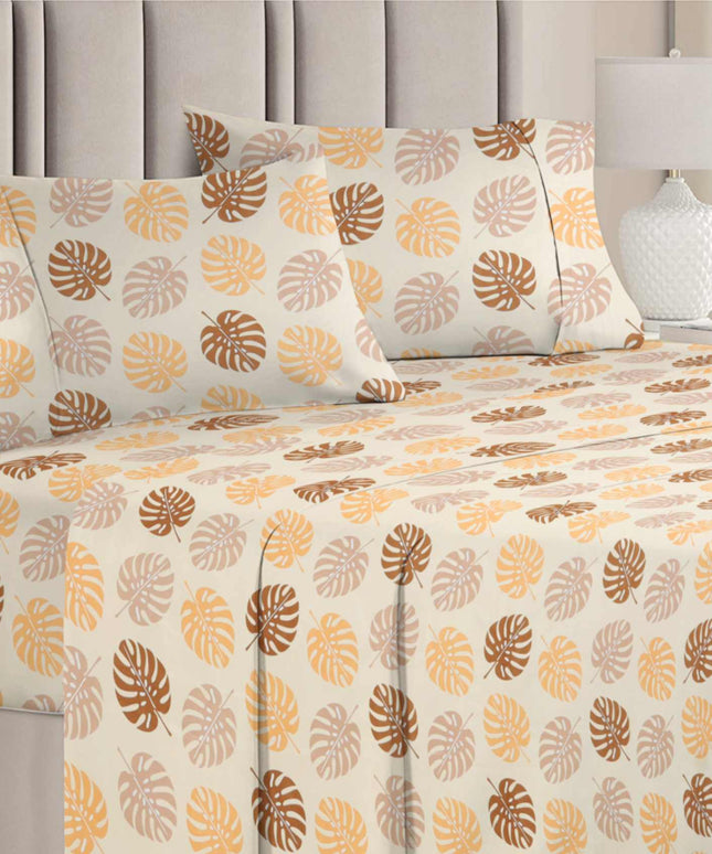 Valencia 4Pcs Bedding Set Sand Beige