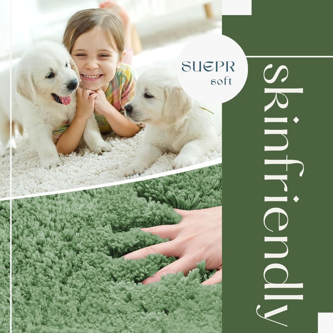 Microfiber Anti Skid Bathmat Sage Green