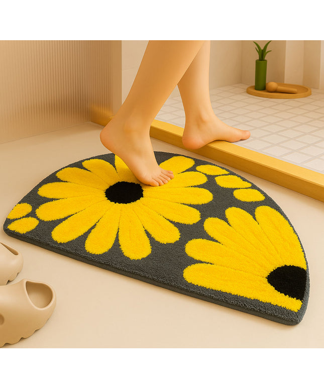 Tufted Mathmat Yellow Black