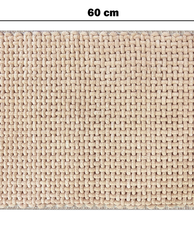 Chennile Bathmat Linen Beige