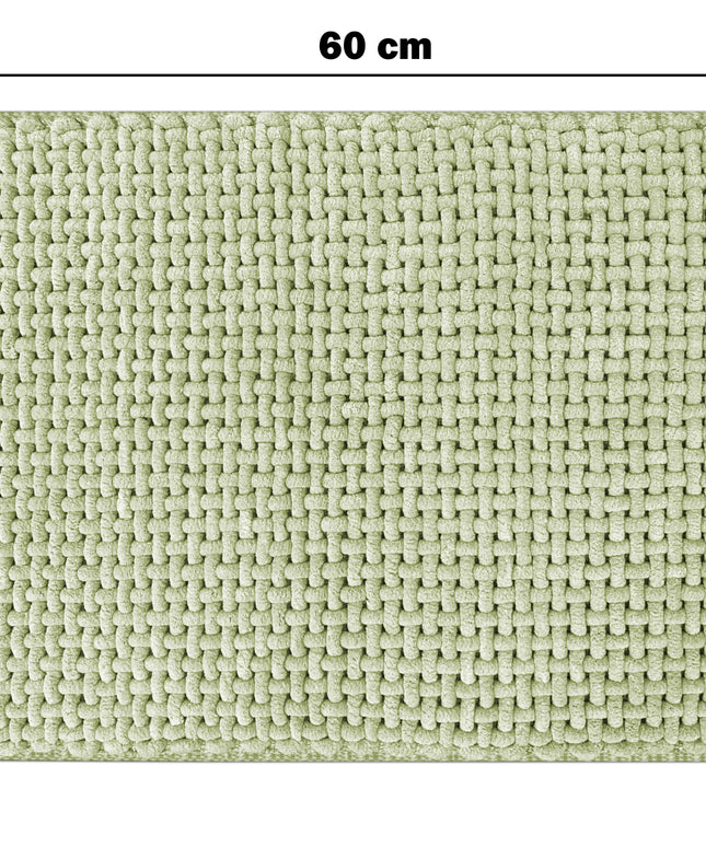 Chennile Bathmat Mint Green
