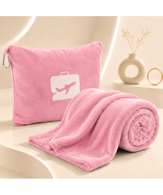 Travel Blanket  Pink