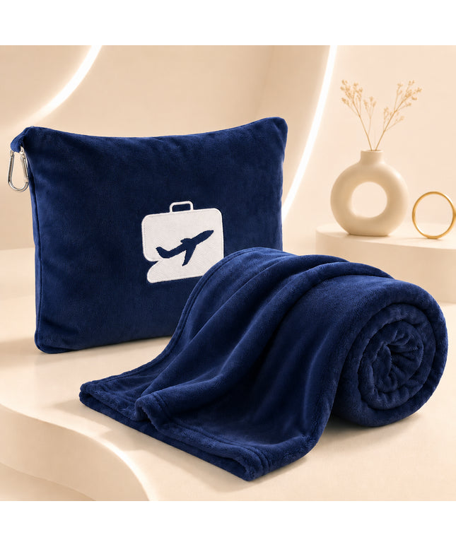 Travel Blanket  Royal Blue