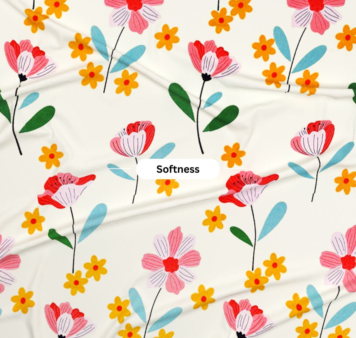 Urban Flat Bedsheet White Pink