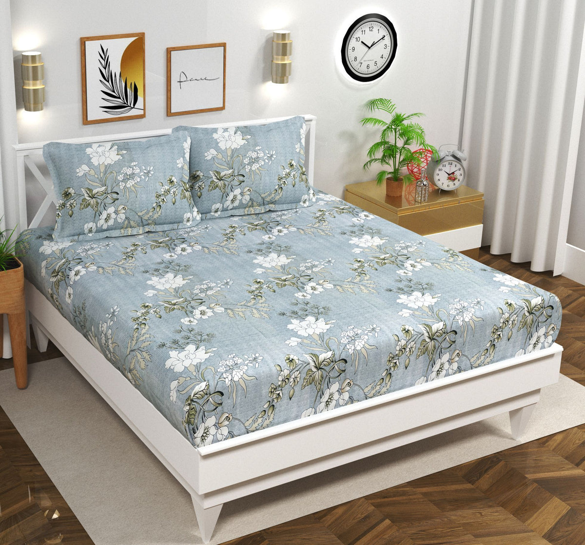 Urban Flat Bedsheet Light Grey