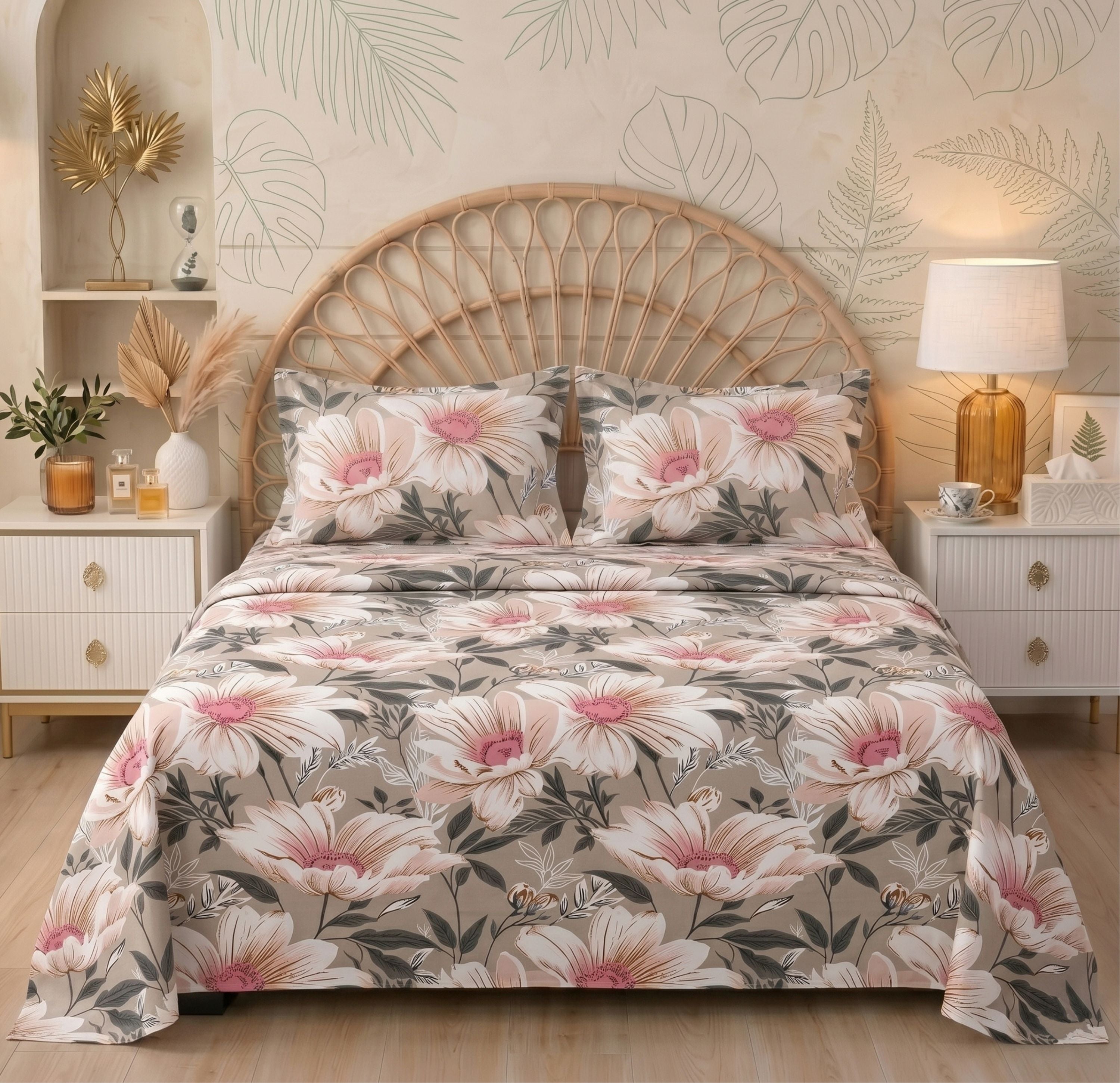 Urban Flat Bedsheet Light Brown Beige