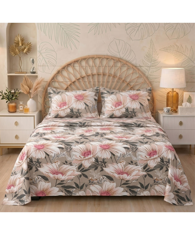 Urban Flat Bedsheet Light Brown Beige