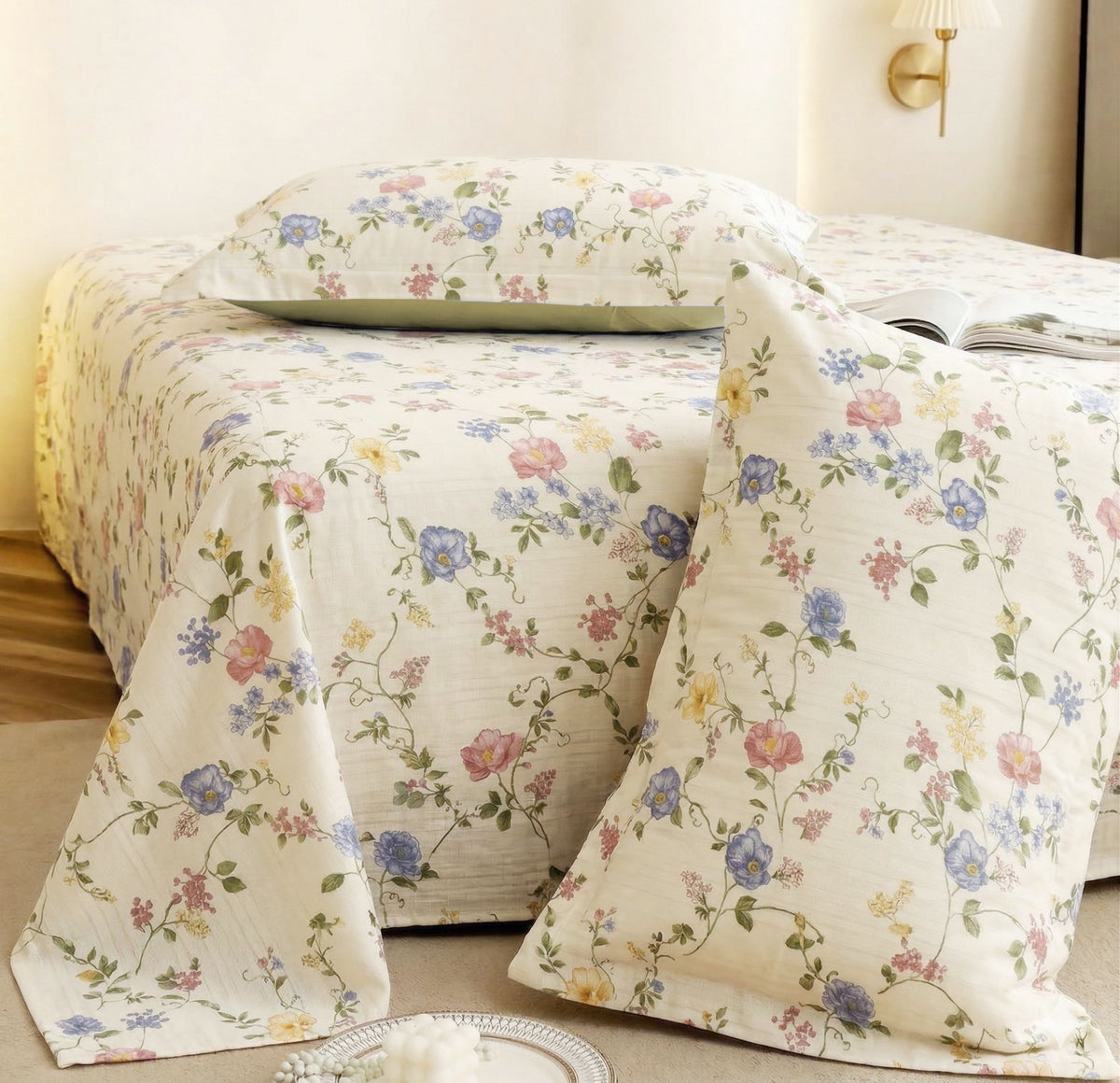 Cloud Collection Flatsheet Beige Pink