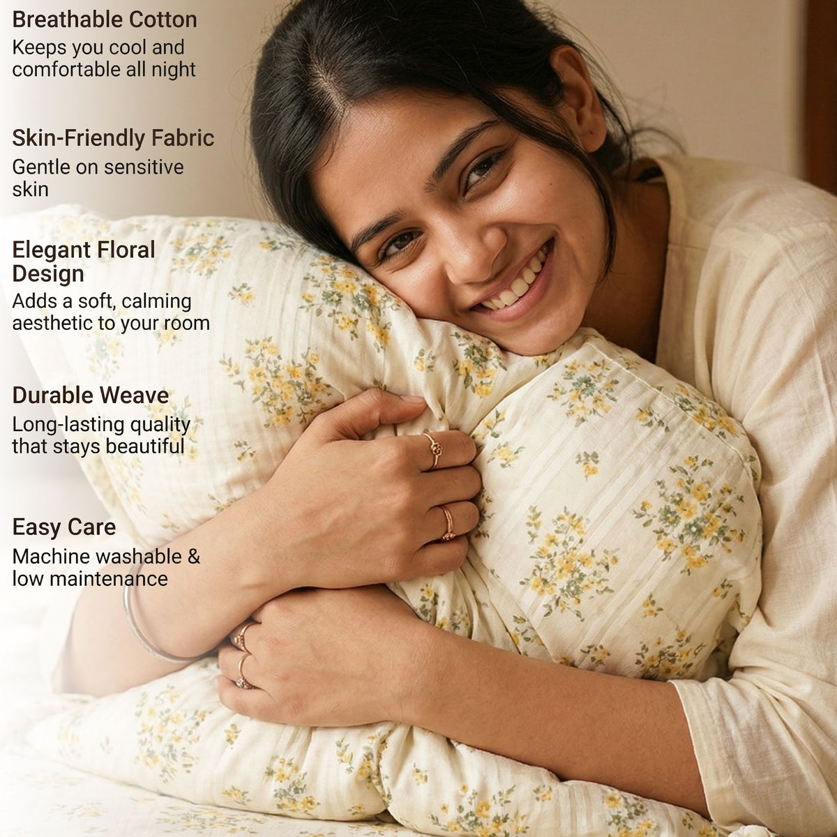Cloud Collection Flatsheet Beige Green