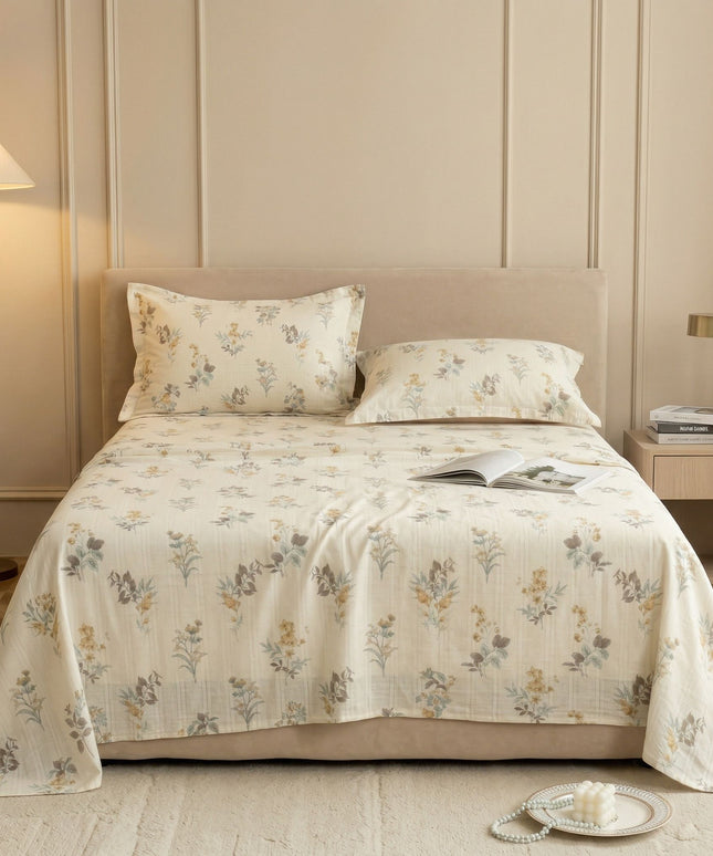 Cloud Collection Flatsheet Beige Brown