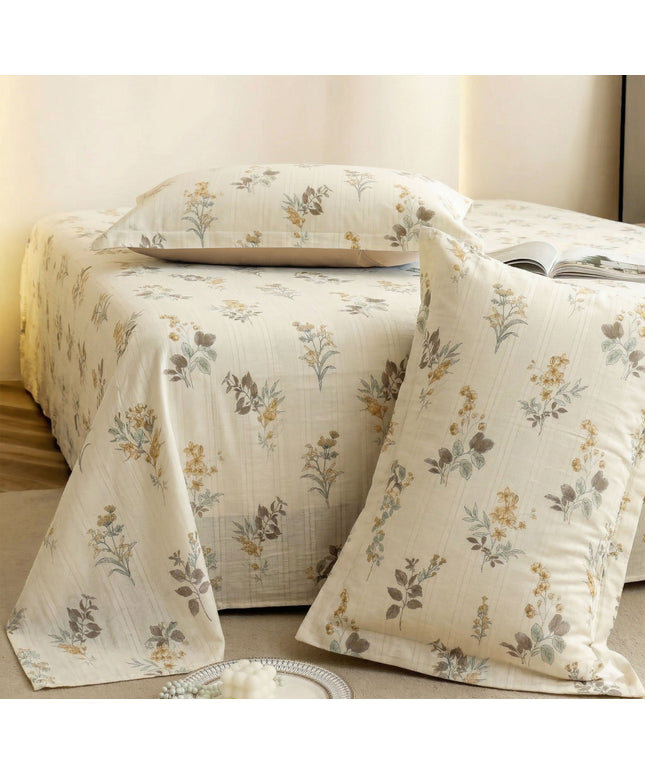 Cloud Collection Flatsheet Beige Brown