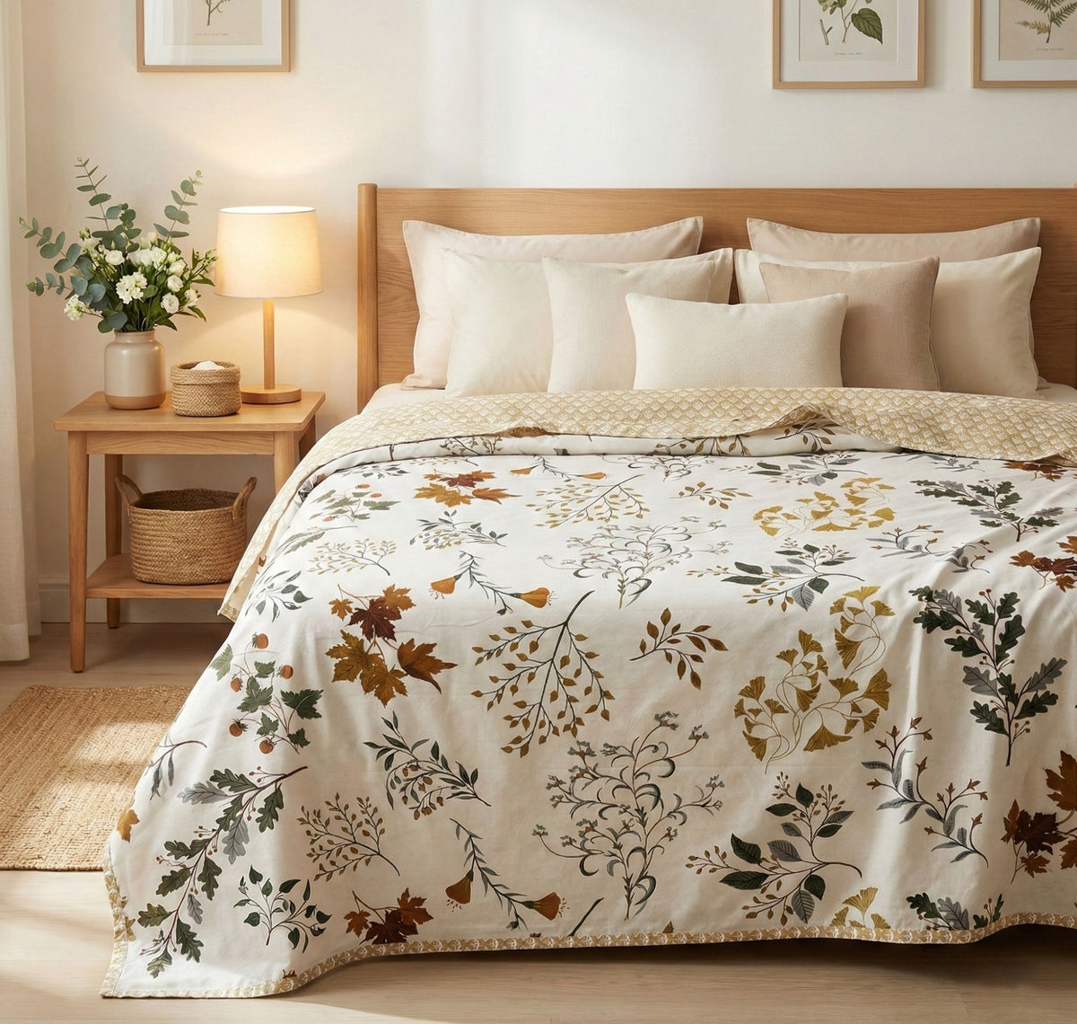 New Collection Op Dohar Beige Green