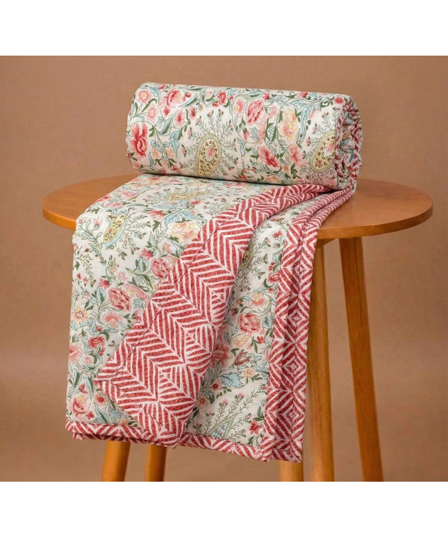 New Collection Op Dohar Beige Red