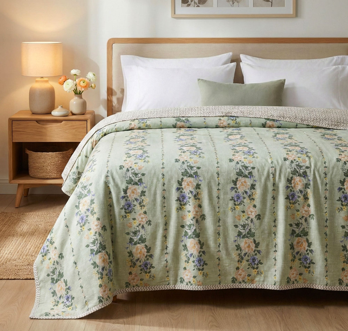 New Collection Op Dohar Light Green