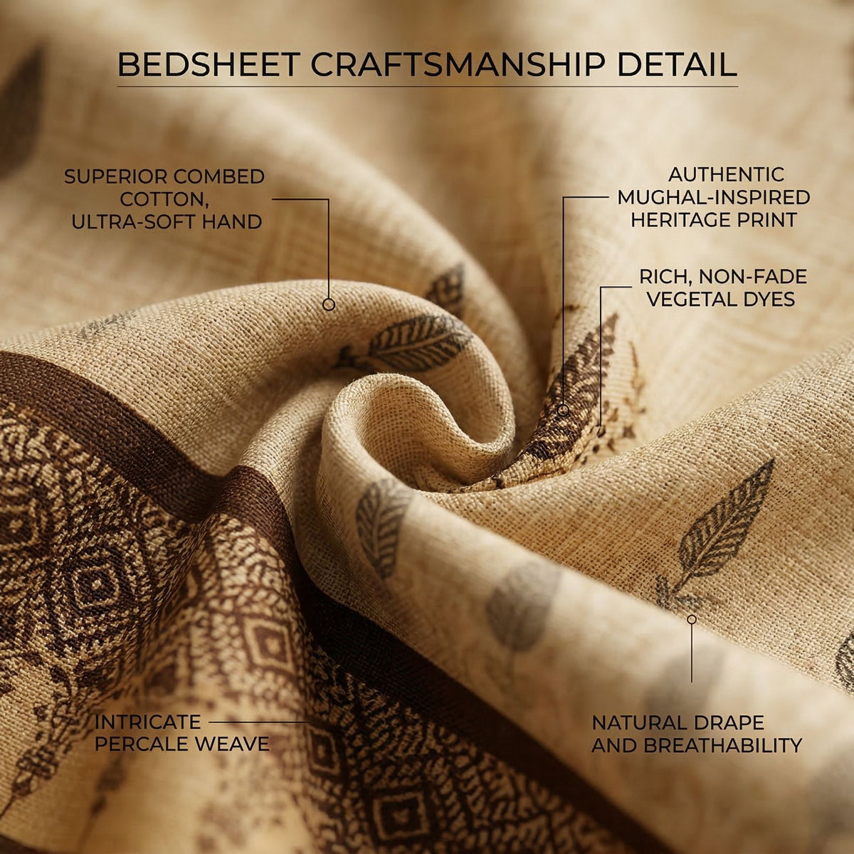 Heritage Flatsheet Beige