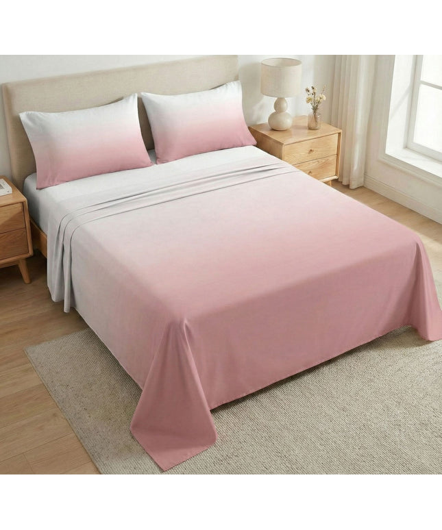 Pixel Ombre Flatsheet Light Pink Tint
