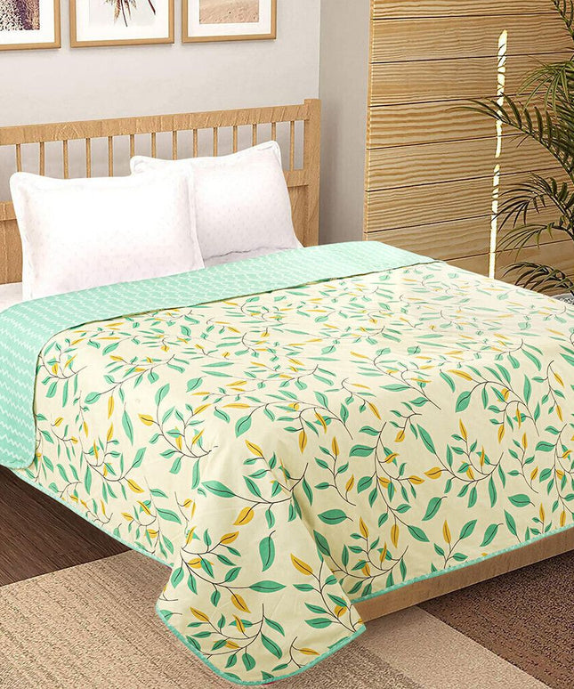 Valencia Reversible Dohar Lime Green Yellow