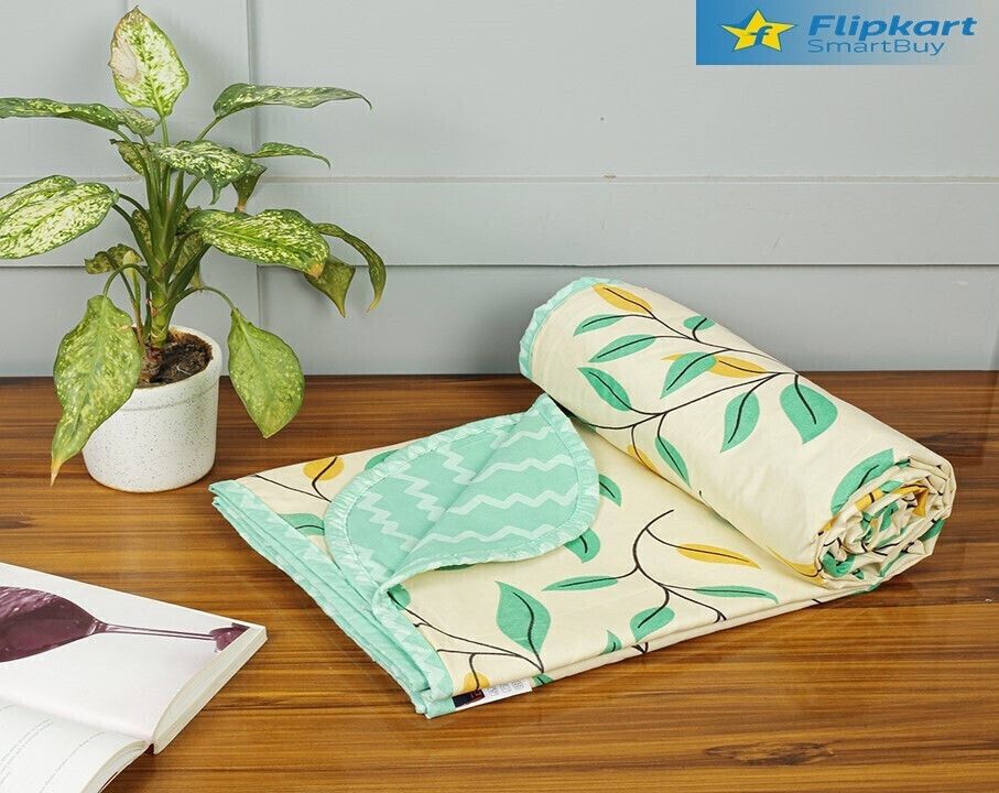 Valencia Reversible Dohar Lime Green Yellow