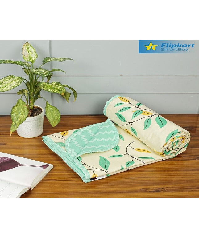 Valencia Reversible Dohar Lime Green Yellow