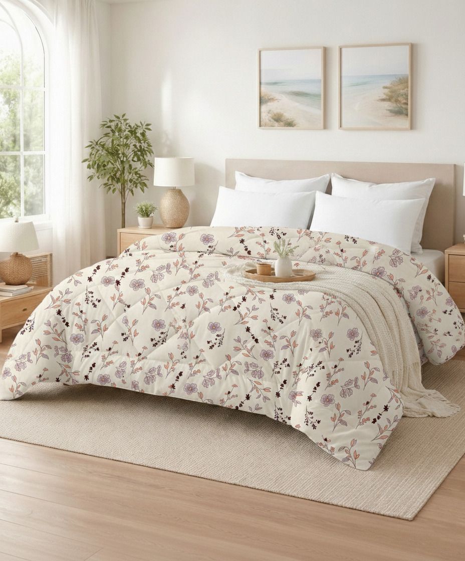 Valencia Comforter Beige Multicolor