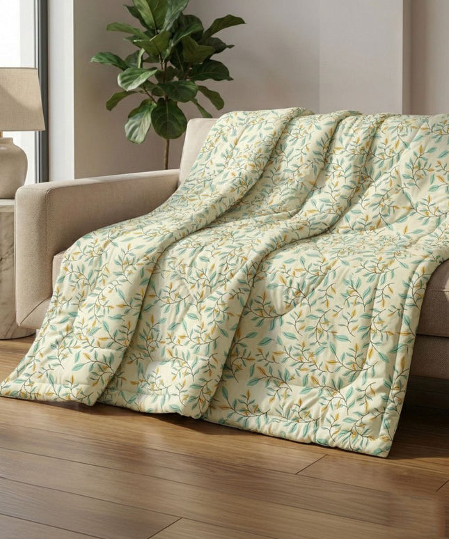 Valencia Comforter Soft Ivory Yellow