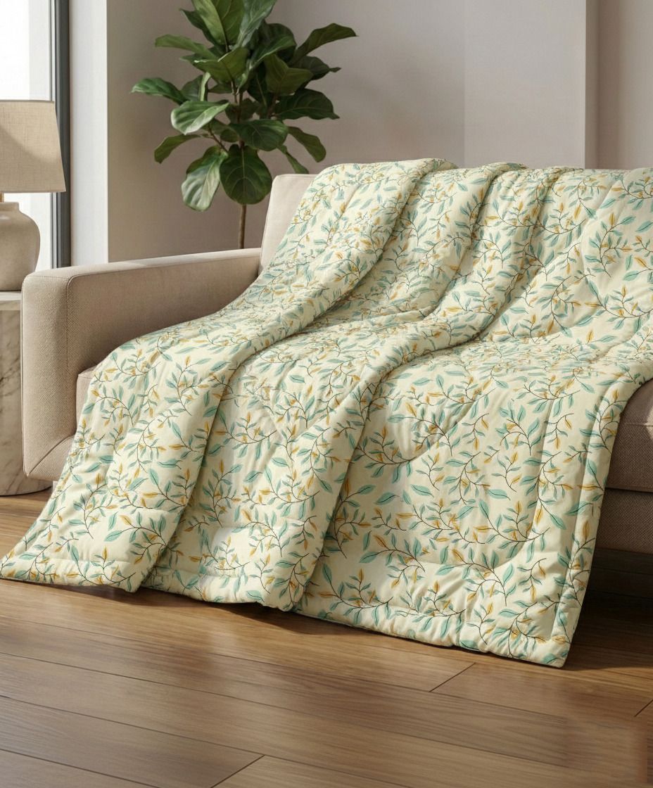 Valencia Comforter Soft Ivory Yellow